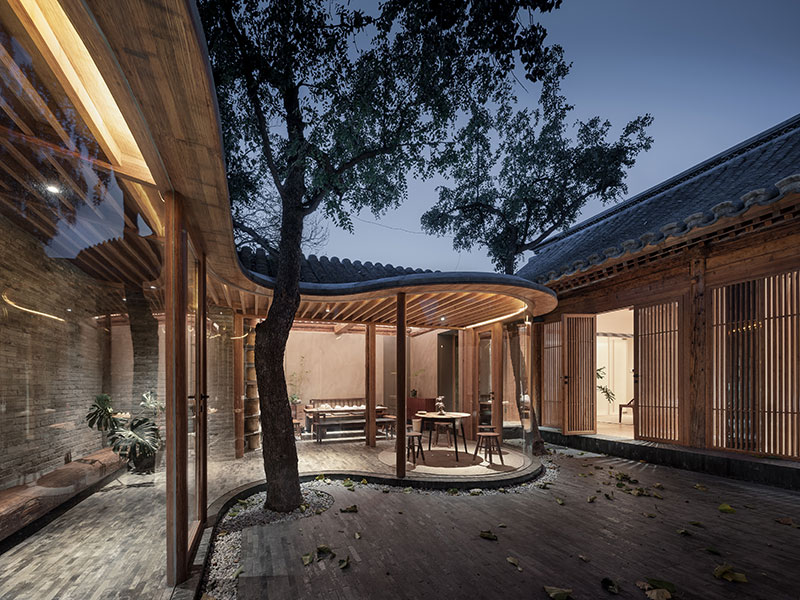 Qishe Courtyard in Beijing