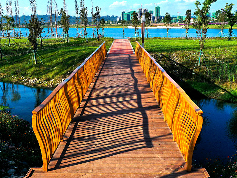 Longyintan Wetland Park in Hongya County