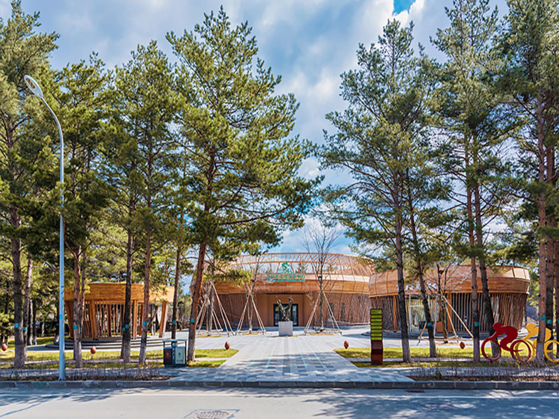 Cycling Station,Changbai Mountain