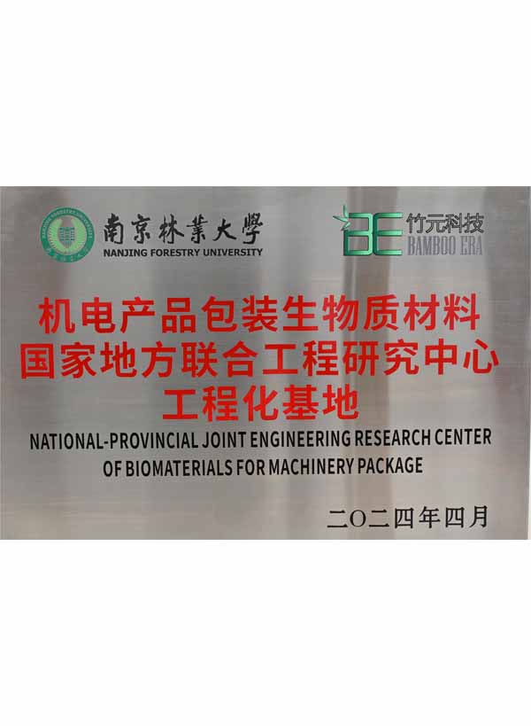 Engineering Base of the National-local Joint Engineering Research Center for Biomass Materials in Mechanical and Electrical Products Packaging